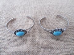 (image for) 12Pcs Vintage Bangle Bracelet 7cm Dia.