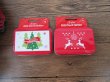 (image for) 6X Red Xmas Multi-Style Storage Gift Card Pill Case Metal Tin