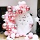 1Set 109Pcs Pink Balloon Garland Arch Kit Wedding Party Baby