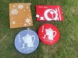 4Pcs Useful Felt Dining Placemats Mats for Home & Events (image for) 4Pcs Useful Felt Dining Placemats Mats for Home & Events