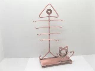 1X Organizer Bone& Cat Earring Jewelry display stand