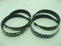 1Piece New Leopard Plastic Hairbands