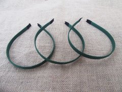 1Pc Dark Green Hair Band Headband NO Teeth 10mm Wide 1Pc Dark Green Hair Band Headband NO Teeth 10mm Wide