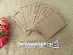 2Sets X 12Pcs DIY Hanging Clip Photo Frame Bunting Wall Hanging
