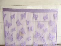 1 New POLYESTER Butterfly Curtain 1x2m
