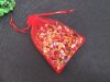 100Pcs Plain Drawstring Jewelry Gift Pouches Assorted