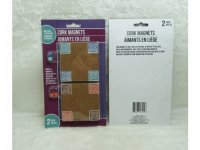 72Pcs Square Cork Magnets Memo Notice Photo Bulletin Message