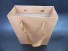 12Pcs Thick Kraft Paper Gift Carry Shopping Bag 19x9x24cm