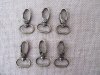 50Pcs Antique Bronze Metal Swivel Clasp for Key Ring Bag Dangle
