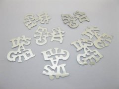 3600Pcs Slivery "It's A Girl" Baby Shower Party Table Confetti 3600Pcs Slivery "It's A Girl" Baby Shower Party Table Confetti
