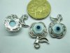 50 Metal Tribal Pendants Apple Shape Jewelery Finding 25mm 50 Metal Tribal Pendants Apple Shape Jewelery Finding 25mm