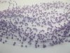 60Strands Purple Beaded Garland for Wedding Craft Dia.3mm 60Strands Purple Beaded Garland for Wedding Craft Dia.3mm