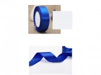 10Rolls X 25Yards Loyal Blue Satin Ribbon 9mm