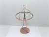 1X Unique Copper Hula Hoop Earring Display Stand for 15pairs