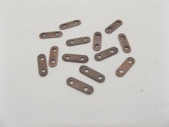1000 Copper Spacer Bars 2 Hole 11mm Connector Finding 1000 Copper Spacer Bars 2 Hole 11mm Connector Finding