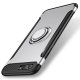 1X iPhone8 Plus Silver Magnetic Shockproof Case Cover with Ring