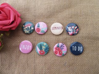 6Sheets x 8Pcs Refrigerator Magnet Collection Fridge Decoration