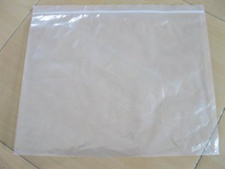 100 pcs Zip Lock Plastic Bags 35x42cm Size Resealable