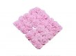 25Pcs PINK Rose Artificial Foam Flower Hair Pick Wedding
