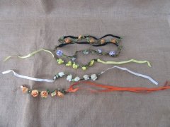 1Pc Floral Headpiece Headband Hair Garland Wreath 1Pc Floral Headpiece Headband Hair Garland Wreath