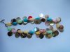 12 Long Natural Sea Shell Necklaces Mixed Colour
