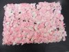 1Pc Artificial Light Pink Hydrangea Flower Backdrop Wall Panel W