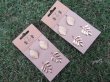 12Sheets x 4Pcs Ivy Leaf Golden Pendant Charms DIY Earring