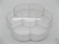 12X Beads Storage Boxes 7 Compartment Organizer Tray