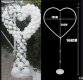 1Set Heart Ballon Base Stand Circle Balloon Arch Holder Wedding