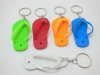 48X New Slipper Flip Flop Key Rings Mixed Colour