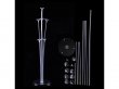 5Sets Desktop Table 7 Ballon Holder Stand Kit w/Suction Cup