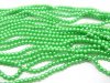 500gram Green Round Simulate Pearl Beads be-p302