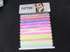 12Pcs Colored Stretched Tattoo Elastic Choker Necklace