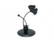 1Pc Creative Desktop Ornament Leaf Black Candlestick Party Home
