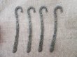 20Pcs Bronze Color Sporty Design Carved Hook Metal Bookmarks