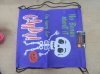 8Pcs Halloween Party Drawstring Backpack Reusable Trick or Treat