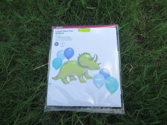 1Set 7Pcs Large Dinosaur Dino Foil Balloon Party Favor 1Set 7Pcs Large Dinosaur Dino Foil Balloon Party Favor