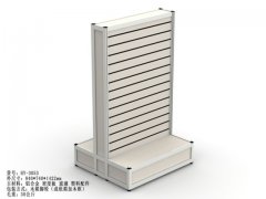 1X Double Sided Display Showcase Slatwall Display 84x74x142cm