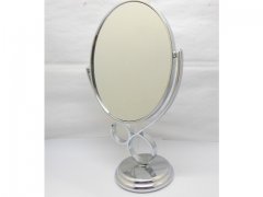 1X New Pedestal Oval Makeup Mirror Double Sided 29.5cm High 1X New Pedestal Oval Makeup Mirror Double Sided 29.5cm High