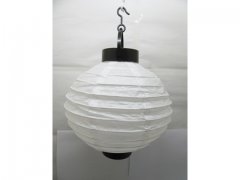 5Pcs Plain White Led Paper Lantern w/Mini Bulb 20cm