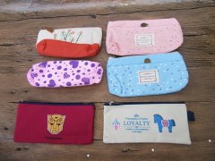 10X Zipper Lock Pencil Case Pen Bag Assorted 10X Zipper Lock Pencil Case Pen Bag Assorted