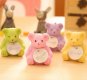 20 Little Bear Erasers w/Pencil Sharpener Mixed Color