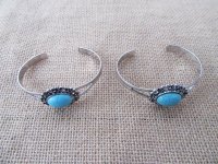 12Pcs Vintage Bangle Bracelet 7cm Dia.