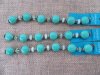 12 Blue Turo Bead Beaded Unfinished Bracelets 12 Blue Turo Bead Beaded Unfinished Bracelets