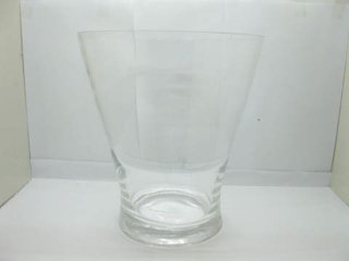 4Pcs Wedding Clear Glass Wide Top Flower Vase 26.5cm high