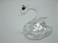 10X Mini Crystal Swan Bombonieres Wedding Favor