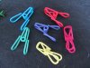 34Packets X 6Pcs Multi Purpose Candy Color Clips