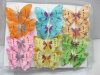 24 Pairs New Glittery Clip Butterfly Hair Clips