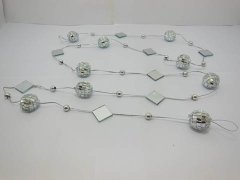 (image for) 5X Disco Mirror Ball Beaded Chain Wedding Home Decoration