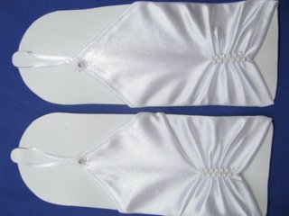 5Pairs Wedding Satin Fingerless Bridal Glove Wholesale